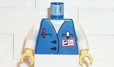 Lego Minifigure Torso mounted (973px77c01)