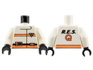 Lego Minifigure Torso mounted (973px79c01)