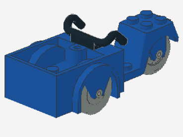 Lego Fabuland Dreirad (fabac2) blau