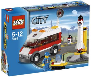 Lego City 3366 Satelliten Startrampe NEU, ungeöffnet