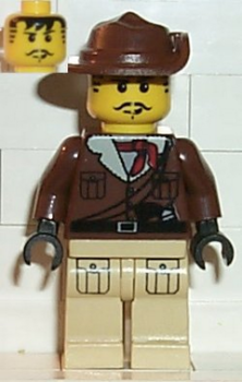 Lego Minifigur adv037 Johnny Thunder