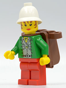 Lego Minifigur adv044 Miss Gail Storm