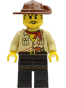 Lego Minifigur adv051 Johnny Thunder