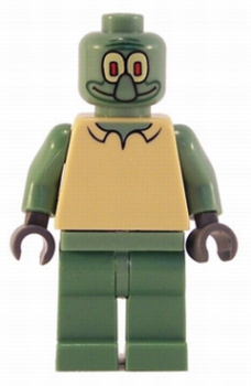 Lego Minifigur bob003 Squidgard