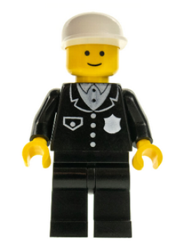 Lego Minifigur cop012 Polizei