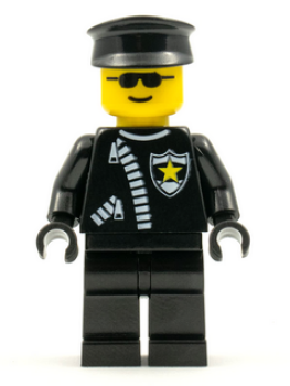 Lego Minifigur cop025 Polizei
