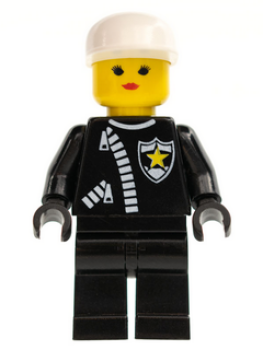 Lego Minifigur cop026 Polizei, weiblich