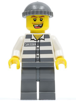 Lego Minifigure cty0253 Prisoner