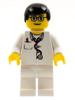 Lego Minifigur doc024 Doktor