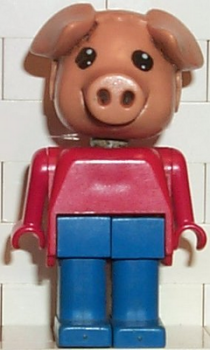 Lego Minifigur fab11c Schwein 3
