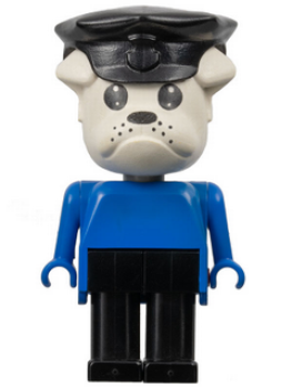 Lego Fabuland fab2b Constable Clarke Bulldog