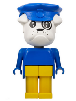 Lego Fabuland fab2c Postmann Boris Bulldog