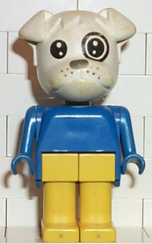 Lego Minifigur fab2d Bulldogge 3