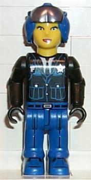 Lego Minifigur js005 Polizistin