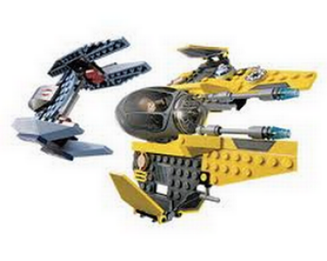Lego Star Wars 7256 Jedi Starfighter und Vulture Droid