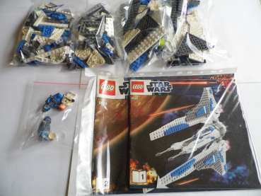 Lego Star Wars 9525 Pre Vizla's Mandolorian Fighter, gebraucht