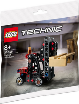Lego Technic 30655 Gabelstapler mit Palette NEU