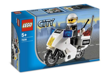 Lego City 7235 Polce Motorcycle NEW