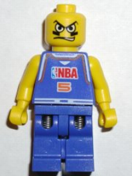 Lego Minifigur nba029 Spieler Nummer 5