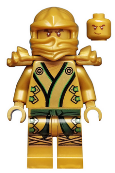 Lego Minifigur njo073 Lloyd (goldener Ninja)