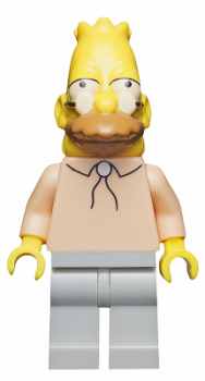 Lego Minifigure sim012 Grampa Simpson