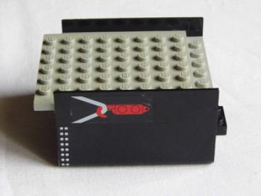 Preview: Lego Hull, Middle 8 x 6 x 3 1/3 (x146c01pb03) black, decorated fake sticker