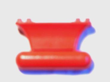 Lego Boat, Keel Weight 8 x 2 x 4 (x149a) red