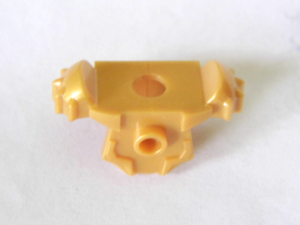 Lego Minifigur Schulterpolster, perlend gold