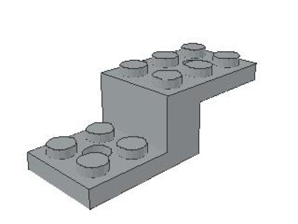 Lego Winkelträger 5 x 2 x 1 1/3 (11215) hell bläulich grau