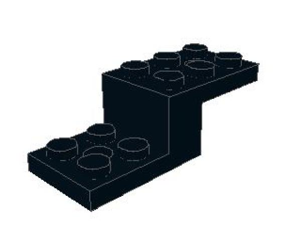 Lego Bracket 5 x 2 x 1 1/3 (11215) black