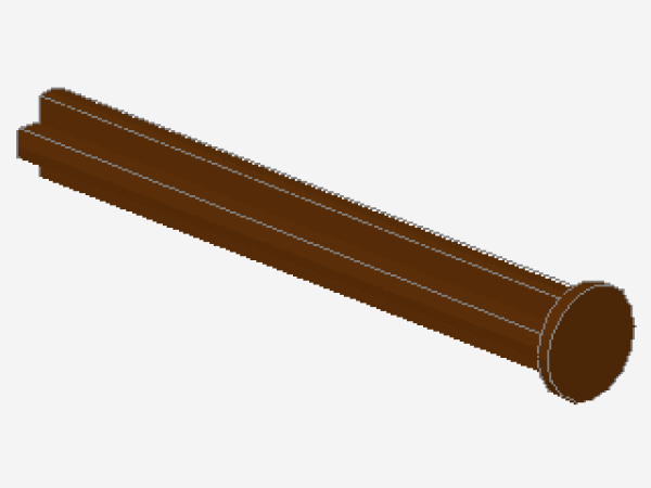 Lego Technic Axle 5L (15462) reddish brown