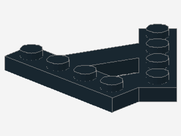 Lego Keilplatte, A-förmig (15706) schwarz