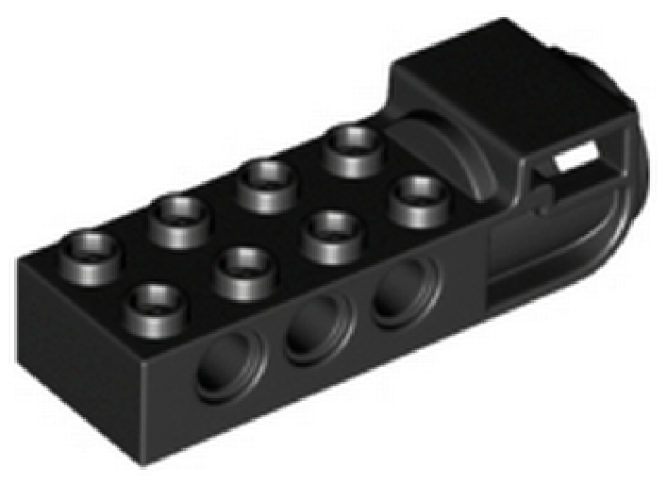 Lego Technic Brick 2 x 4 (18585) black