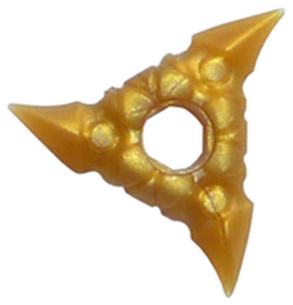 Lego Minifigure Shurikan (19807a) pearl gold