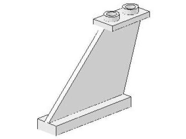 Lego Tail Section 4 x 1 x 3 (2340) white