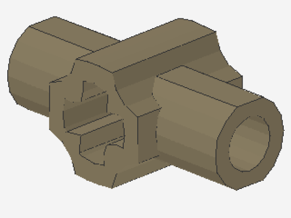 Lego Technic Axle Connector (24122) dark tan