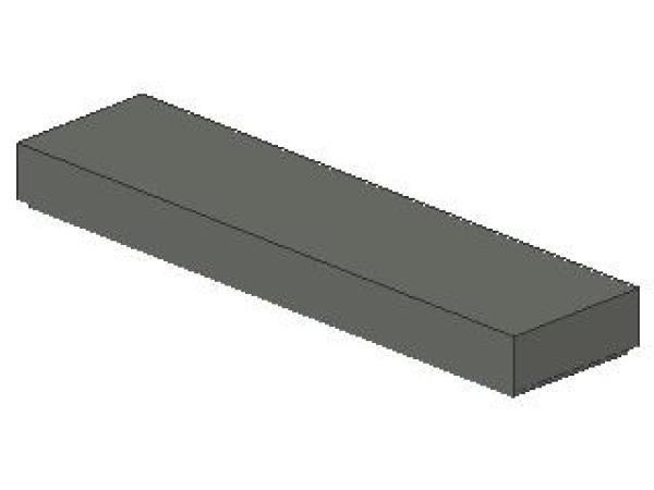 Lego Fliese 1 x 4 (2431) dunkel bläulich grau
