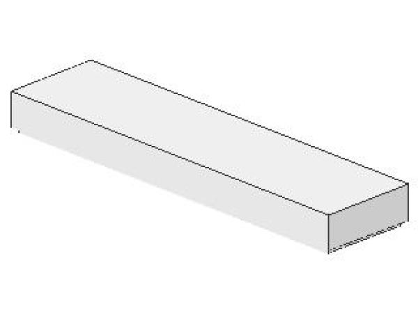 Lego Tile 1 x 4 (2431) white