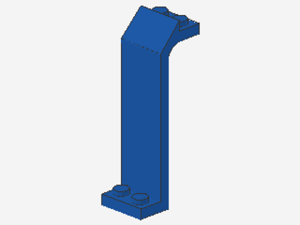 Lego Paneel 3 x 2 x 5 2/3 (2448) blau