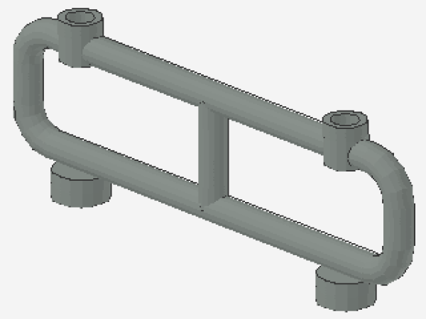 Lego Stange 1 x 8 x 2 (2486) hell grau