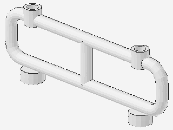 Lego Bar 1 x 8 x 2 (2486) white