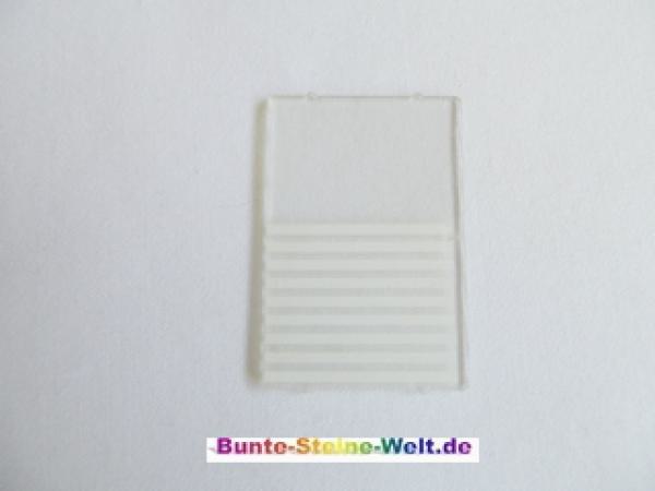 Lego Glas für Fenster 1 x 4 x 5 (2494p08) 9 weiße Streifen