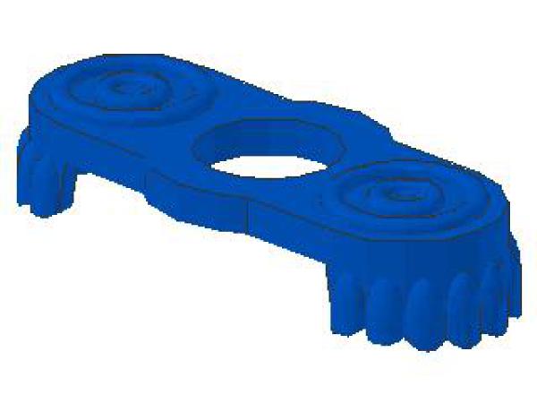 Lego Minifigure Epaulette, blue