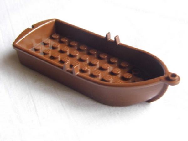 Lego Boat 14 x 5 x 2 (2551) brown
