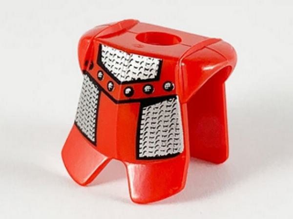 Lego Minifigure Breastplate with Leg Protection (2587pb11)