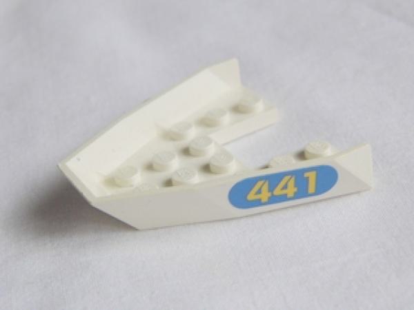 Lego Boat, Bow Top 6 x 6 x 1 (2627pb02) decorated