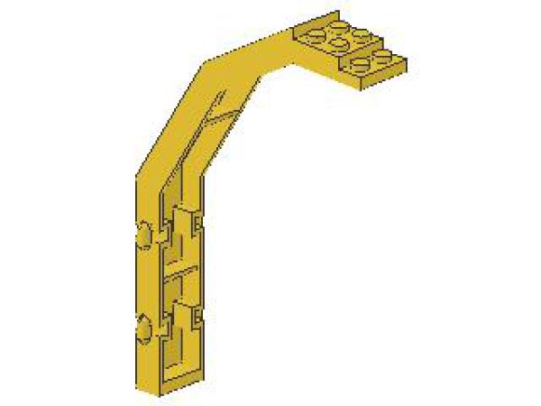 Lego Door Frame 2 x 8 x 12 (2662) yellow