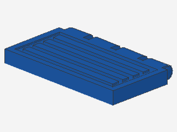 Lego Hinge Train Gate 2 x 4 (2873) blue