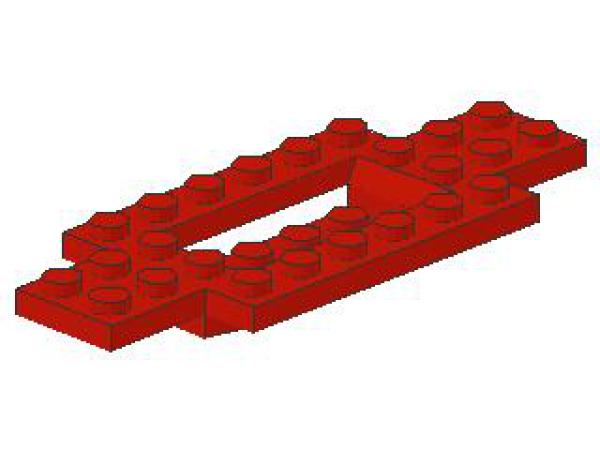 Lego Vehicle Base 4 x 10 (30029) red