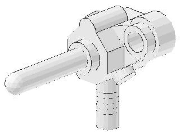 Lego Minifigur Space Scanner Tool (30035) weiß